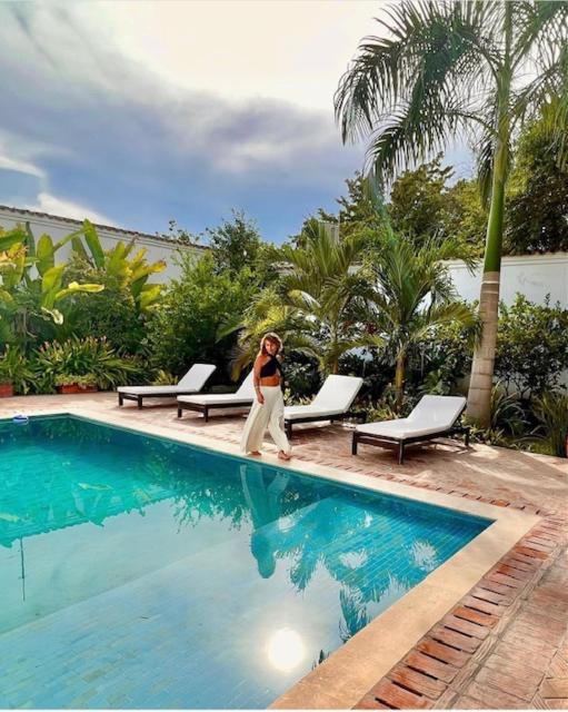 San Rafael Otel Mompos Dış mekan fotoğraf